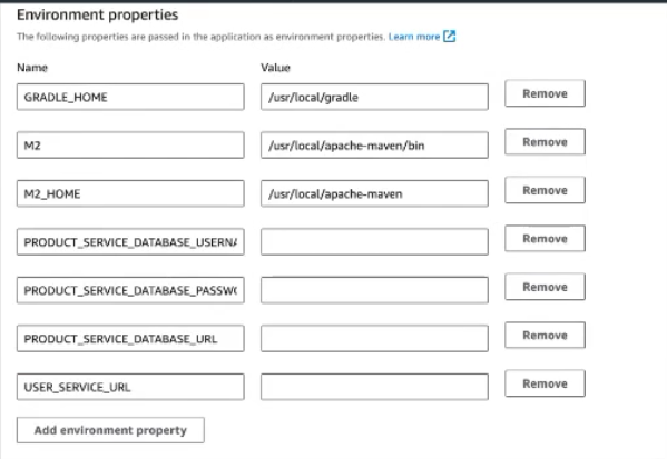 Environment Variables Configuration